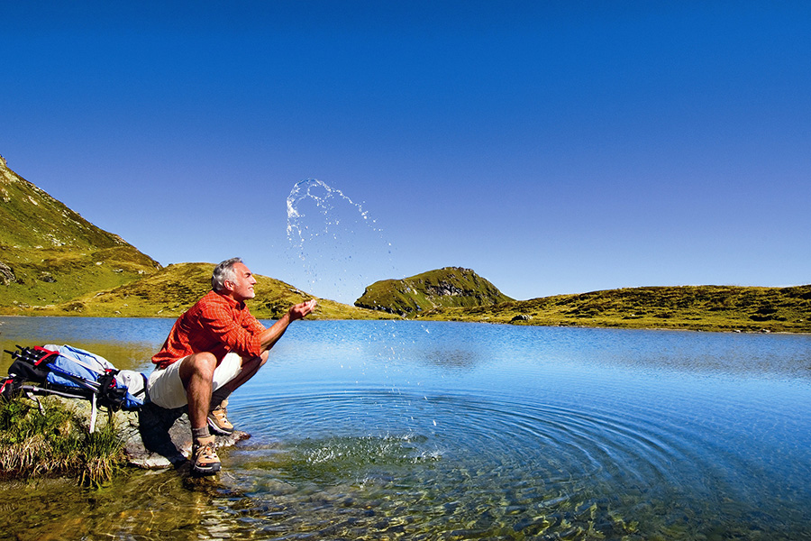 Wanderung in Saalbach